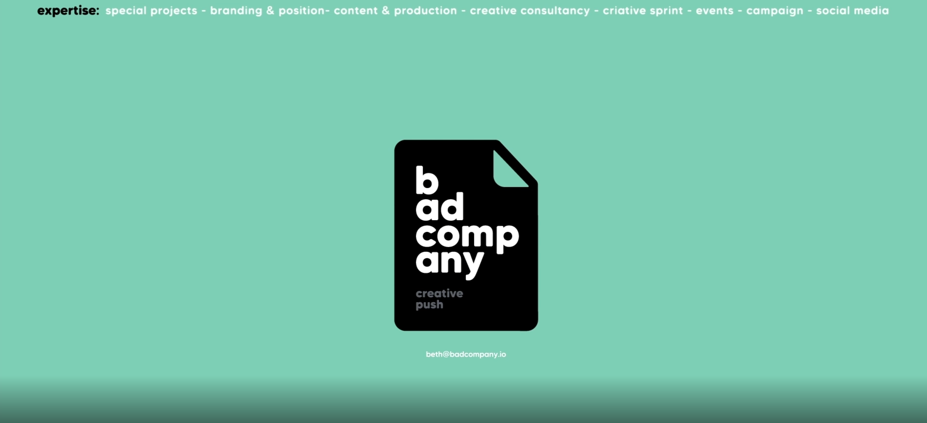 bad company homepage