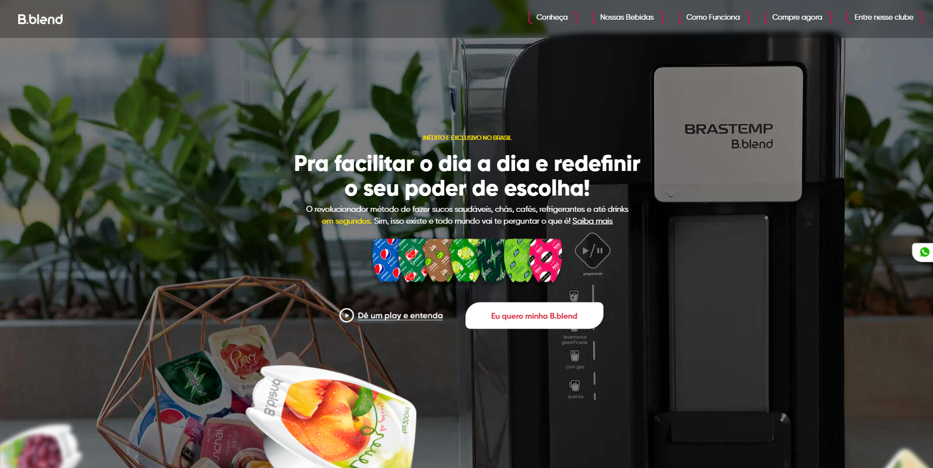 bblend-maquinas homepage