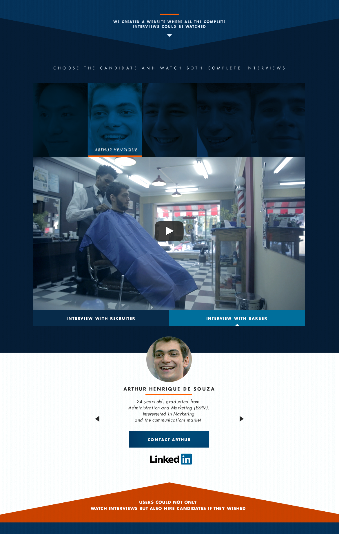 barber homepage